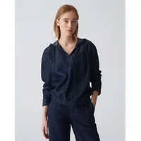 Opus Damen Langarmbluse | Bluse FUDI Regular aus nachhaltigem