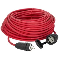 DEMA 40m Verlängerungskabel H07RN-F 3x1,5 mm2 rot