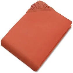 Tchibo - Schöner WOHNEN-Kollektion Spannbettlaken - koralle