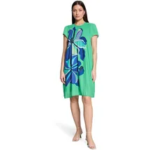 Betty Barclay Plisseekleid Kurzarm Grün 40