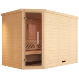 weka Sauna »Kemi«, (Set), beige