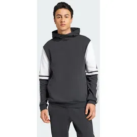 adidas Hoodie Schwarz/Weiß S