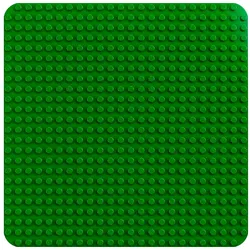 LEGO® Spielbausteine DUPLO 10980 LEGO® DUPLO® Bauplatte in Grün, (Set, 1 St., Set) bunt