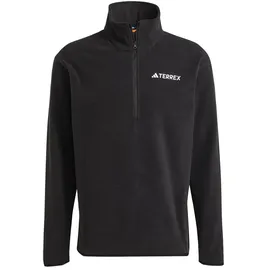 adidas Multi Essentials Fleece Mit Halbem Reißverschluss - Black - 2XL