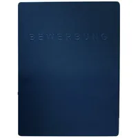 Pagna Bewerbungsmappe Square 3-teilig Blau
