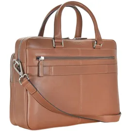 Picard Authentic Aktentasche Leder 38 cm Laptopfach braun