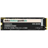 2TB M.2 NVMe Gen4 SSD Festplatte passend für ASUS Mini PC PN63-S5055MDS1