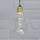 StarTrading LED Hängeleuchte Glow Glas Kunststoff H: 13cm D: 6cm Batteriebetrieb transparent