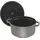 Staub Cocotte 14 cm rund graphitgrau