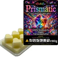 WonderWax Duftwachs Wax Melts für Duftlampe, 6 Herzen Duftmelt Wachsmelt Sojawachs Duftwachs Würfel für Raumdüfte, Wachs Duftöl Winter Indoor Schmelzen für Aromalampe Prismatic