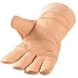 Asatex Handschuhe Gr.10,5 naturfarben Möbelleder PSA I