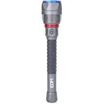 EDM LED-Taschenlampe Aluminium 72x365mm grau