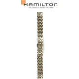 Hamilton Metall Jazzmaster Band-set Edelstahl H695.322.106 - Zweifarbig rosé