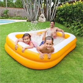 Intex Mandarin Swim Center Family Planschbecken 229 x 147 x 46 cm