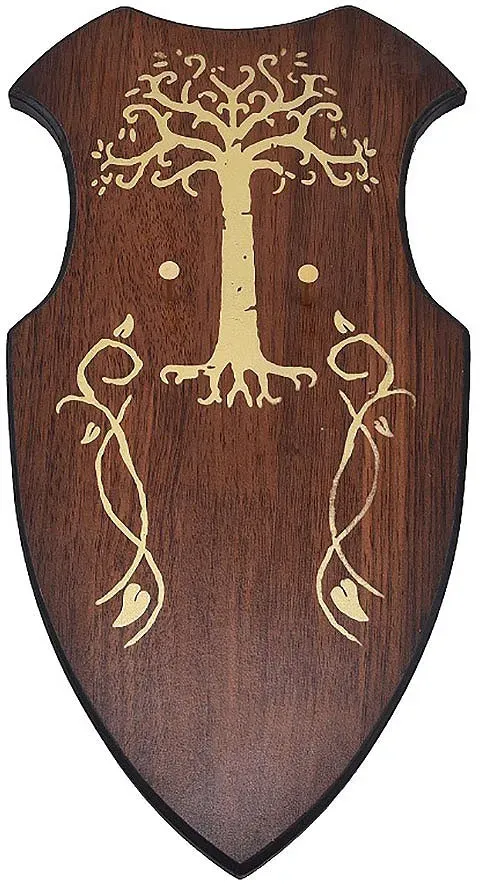 Wandhalterung für 1 Schwert aus Holz