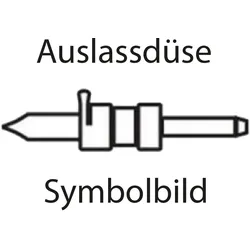 ESAB Auslassdüse / RobustFeed -  0,8 - 1,6 / Aluminiumdraht