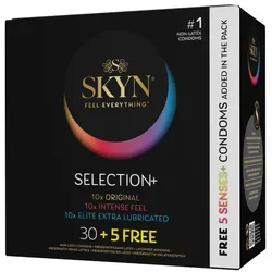 SKYN Kondom-Mix Selection+ transparent 