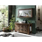 Woodkings Badset Cancun 2tlg. recycelte Pinie - Braun