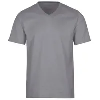 TRIGEMA Damen V-Shirt Deluxe Baumwolle - L