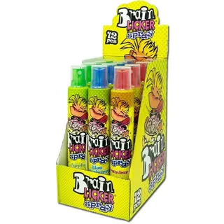 (22,19€/1l) Brain Licker Spray, saure Flüssigkeit, 12 Stück