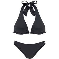 LASCANA Triangel-Bikini Damen Schwarz