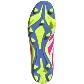 adidas Predator Club FG/MG Herren cloud white/lucid pink/lucid lemon 45 1/3