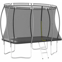 Trampolin-Set Rechteckig 274x183x76 cm 150 kg