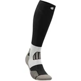 Bauerfeind Sports Trail Run Kompressionssocken 3er Pack Schwarz/Grau M