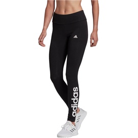 Adidas Essentials HIGH-WAISTED LOGO LEGGINGS Black / White XL