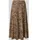 ARMEDANGELS Rock Midi Zebra Print Braun 34