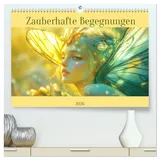Calvendo Zauberhafte Begegnungen (hochwertiger Premium Wandkalender 2026 DIN A2 quer), Kunstdruck in Hochglanz