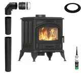 Kaminofen Gusseisen KRATKI K6 ECO Ø 150 6,5 kW