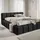 dekori.interiors NUBO Premium 180 x 200 cm Schwarz