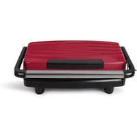 LIVOO Kontaktgrill kompakt Temperaturregelung 750 Watt DOC232R rot - Rot