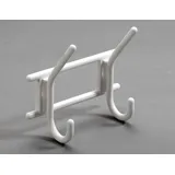 Hettich Garderobenleiste 2 Haken 16,3 x 15,0 x 7,0 cm Weiß