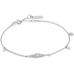 ANIA HAIE B053-02H Armband mit geometrischen Anhängern und Steinen besetzt