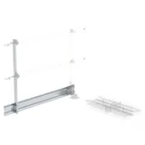 Günzburger MUNK Fußleiste 2,0m für Ausstiegsgeländer seitlich