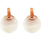 Buckley London Paar Ohrstecker BUCKLEY LONDON "Messing vergoldet", Damen, Gr. one-size, Messing, rot (rot, rot), Ohrringe