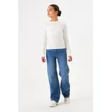 GARCIA Straight-Jeans Ilvy blau 140