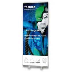 Rollup Bannerdisplay ECO - System in 1.200 mm Breite