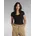 V-Neck Cap Top Schwarz XXL