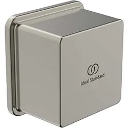 Ideal Standard Idealrain Wandanschlussbogen BC772GN UP, eckig, aus Metall, Silver Storm