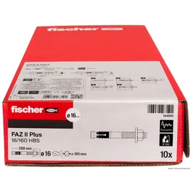 Fischer Bolzenanker FAZ II Plus 16/160 HBS 10 Stück