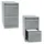 BISLEY Light Hängeregistraturschrank 41,3 x 62,2 x 71,1 cm silber