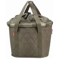 KLICKfix Bikebasket rhombus olive