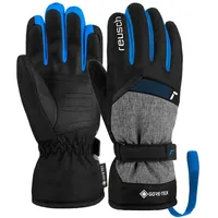 Reusch Flash GORE-TEX JR - Ki., black/blk mel/bril blue