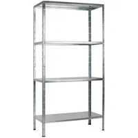 SCHULTE Regalwelt Schulte Steck-Grundregal Verzinkt 200 cm x 100 cm x 50 cm