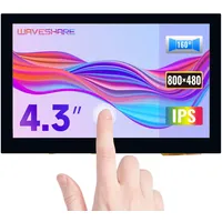 Waveshare Kapazitives Touch Display für Raspberry Pi, DSI Interface, 800×480, 4,3 Zoll