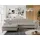 MKS Meble Eckcouch Cord 3-Sitzer Grau