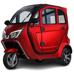 Stormborn Y8 Elektro-Kabinenroller – 3-Rad City-Car für 2 Personen mit bis zu 90 km Reichweite, Rückfahrkamera & Heizung